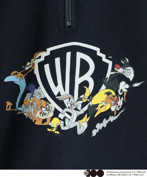 LOWRYS FARM（ローリーズファーム）の「WB100 HEROES UNITE　 975194（スウェット・キッズ・ホワイト/ネイビー・110cm/120cm/130cm/140cm/150cm）」の9枚目の写真