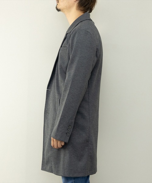 STYLEBLOCK（スタイルブロック）の「TCポンチチェスターコート（チェスターコート・メンズ・チャコール/ブラック/杢グレー・L/M/LL）」の9枚目の写真