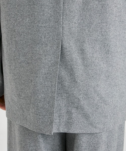 ATON（エイトン）の「【ATON/エイトン】MERINO COLLEGE FLANNEL