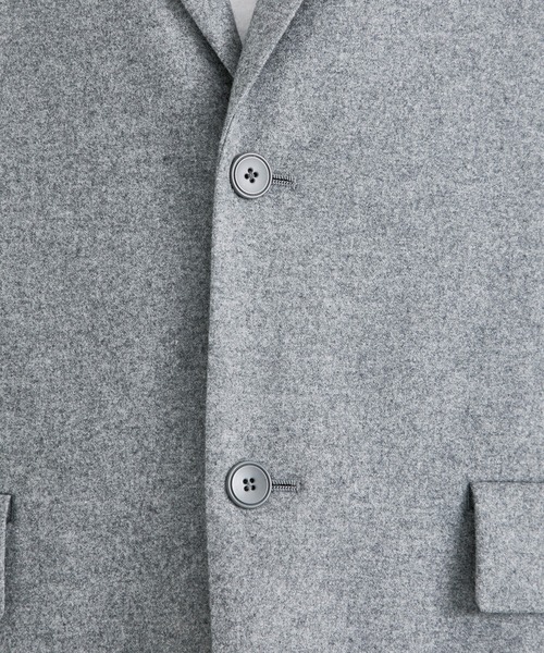 ATON（エイトン）の「【ATON/エイトン】MERINO COLLEGE FLANNEL