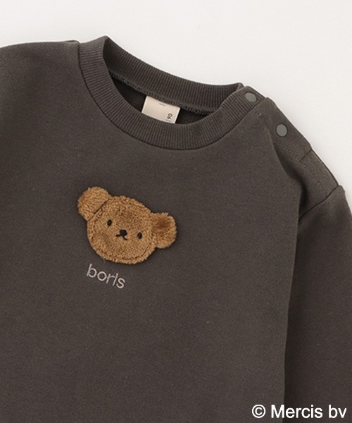 petit main（プティマイン）の「【ＷＥＢ限定／ミッフィー】トレーナー（スウェット・キッズ・アイボリー/ベージュ/ラベンダー/チャコール・80ｃｍ/90cm/100cm/110cm/120cm/130cm）」の8枚目の写真