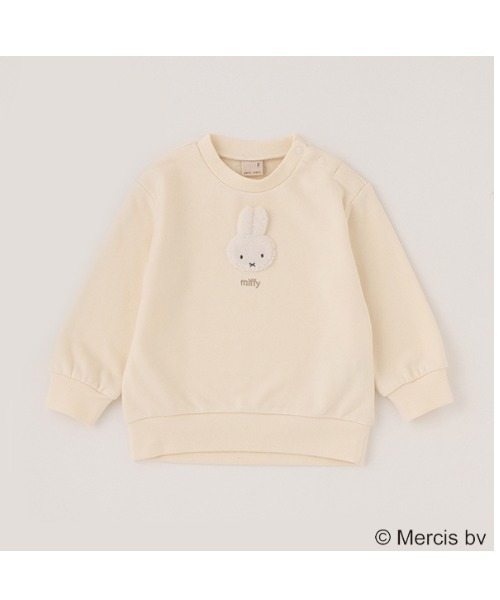petit main（プティマイン）の「【ＷＥＢ限定／ミッフィー】トレーナー（スウェット・キッズ・アイボリー/ベージュ/ラベンダー/チャコール・80ｃｍ/90cm/100cm/110cm/120cm/130cm）」の19枚目の写真
