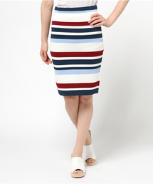 Denime | RETRO BORDER KNIT SKIRT/レトロボーダーニットスカート(スカート)