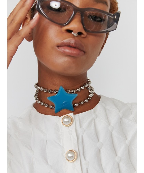 PAMEO POSE（パメオポーズ）の「Ladder Choker（チョーカー・レディース・ピンク/ブルー・FREE）」の6枚目の写真