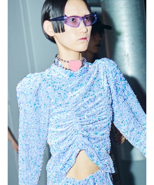 PAMEO POSE（パメオポーズ）の「Ladder Choker（チョーカー・レディース・ピンク/ブルー・FREE）」の16枚目の写真