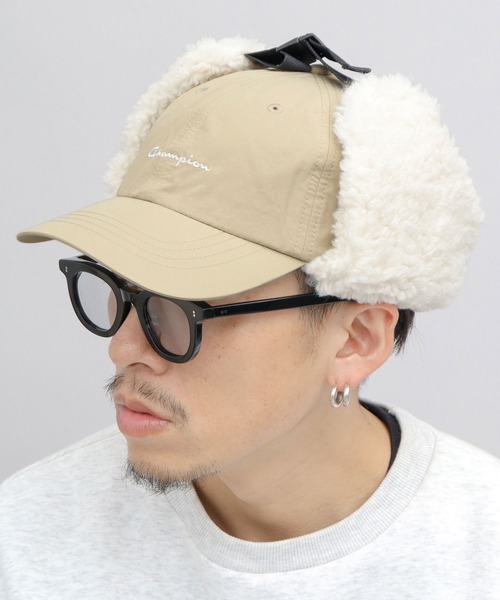 ホワイト クラウン装飾 フライトキャップ CROWN CAP（クラウンキャップ