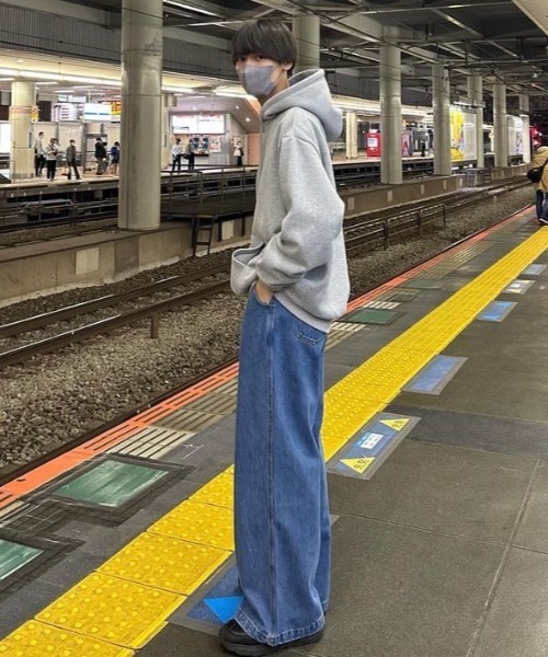 セール】FREE MAX×山根亮 Straight Easy Wide Pants / イージーワイド