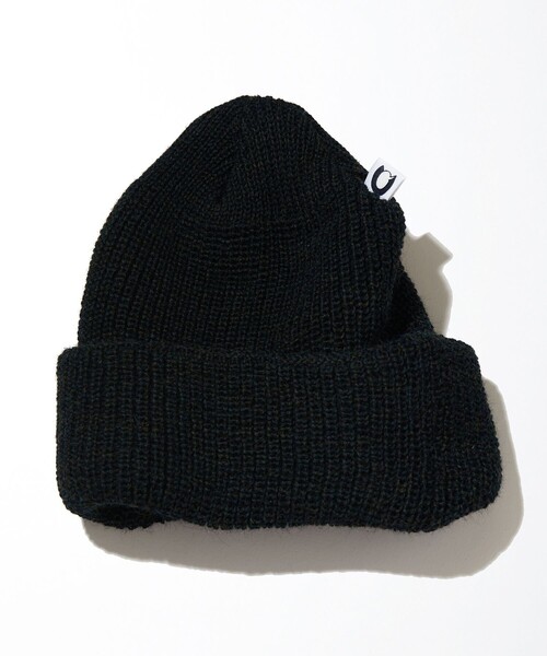 CAHLUMN(カウラム)の「CAHLUMN/カウラム Wool Rib Watch Cap/ウールリブ ワッチキャップ(ニットキャップ/ビーニー・メンズ・チャコールグレー/グリーン/ベージュ/ネイビー/ライトグレー/ブラウン・フリ-)」の8枚目の写真