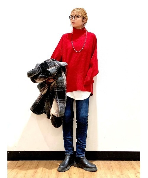 BACK NUMBER（バックナンバー）の「【BACK NUMBER】【エクストラサーモ】レギンスタイトストレートパンツ（デニムパンツ・レディース・ブラック/ダークインディゴブルー/ノンウォッシュ・L/XS/M/XL/S）」の14枚目の写真