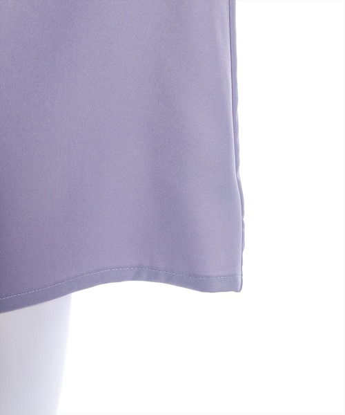 clear（クリア）の「ドレープスカーフブラウス(スカーフ取り外し可)≪2024SS≫（シャツ/ブラウス・レディース・ブルーグレー/ブラック/オフホワイト・F）」の12枚目の写真