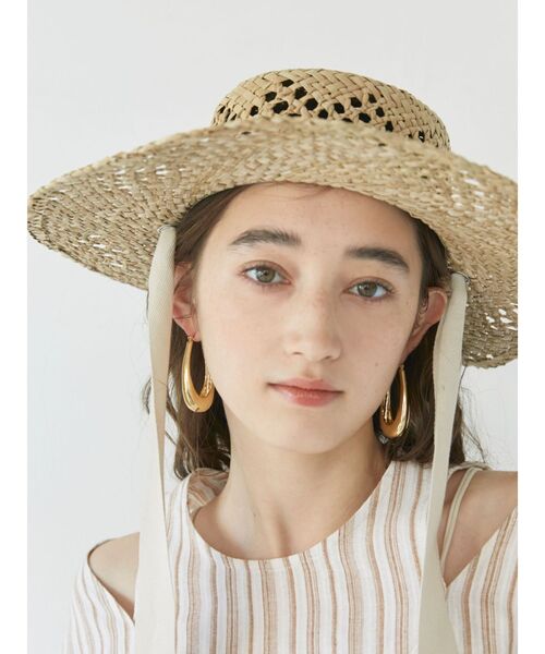 Ungrid（アングリッド）の「アーチデザインピアス（ピアス（両耳用）・レディース・シルバー/ゴールド・FREE）」の3枚目の写真