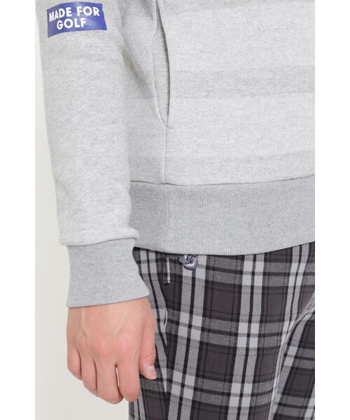 PEARLY GATES（パーリーゲイツ）の「タンデム裏毛ボーダー ハーフ