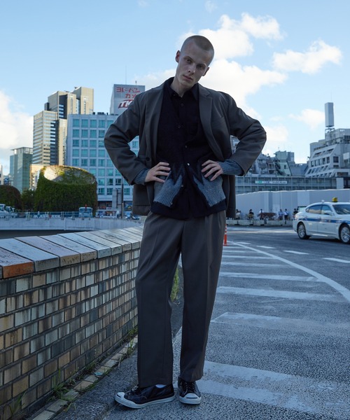 NUMBER (N)INE(ナンバーナイン)の「NUMBER (N)INE/ナンバーナイン W/P TWILL LAPEL 1B JACKET(テーラードジャケット・メンズ・ブラック/オリーブ・2/3/4)」の16枚目の写真