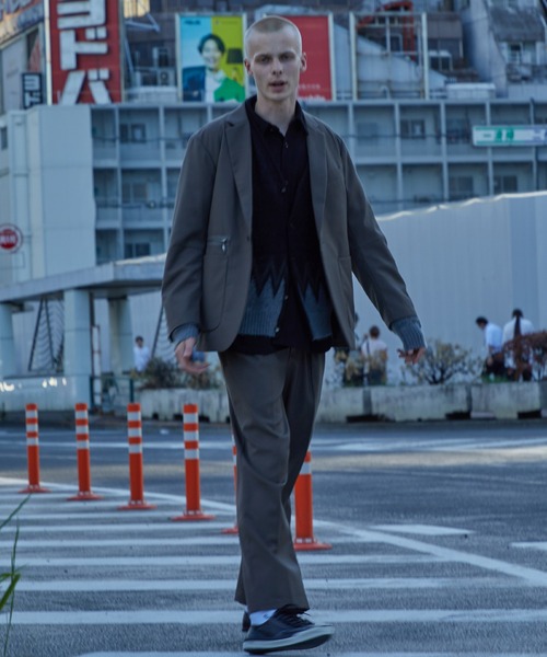 NUMBER (N)INE(ナンバーナイン)の「NUMBER (N)INE/ナンバーナイン W/P TWILL LAPEL 1B JACKET(テーラードジャケット・メンズ・ブラック/オリーブ・2/3/4)」の14枚目の写真