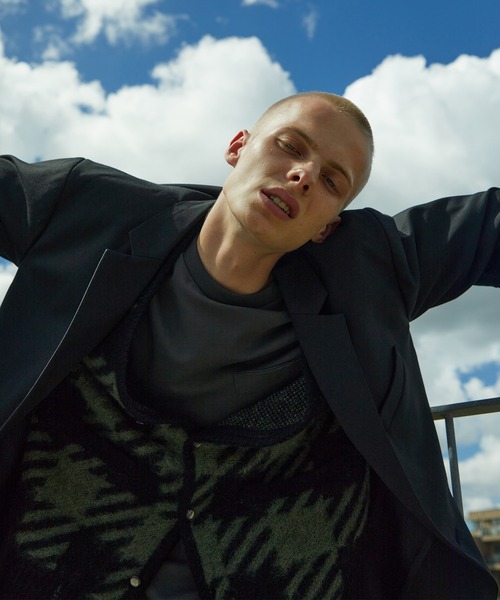 NUMBER (N)INE(ナンバーナイン)の「NUMBER (N)INE/ナンバーナイン W/P TWILL LAPEL 1B JACKET(テーラードジャケット・メンズ・ブラック/オリーブ・2/3/4)」の5枚目の写真