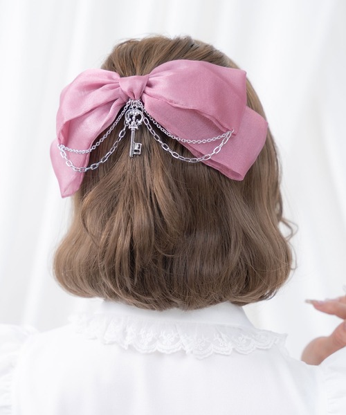 ラパフェ♡マイメロディ♡リボンバレッタ ribbon frill barrette | LOBU LOBU