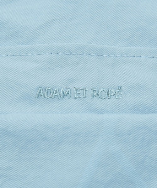 ADAM ET ROPE'（アダムエロペ）の「【サステナブル】ロゴプリントトートバッグ（トートバッグ・レディース・チャコールグレー/ベージュ/サックスブルー/ピンク・FREE）」の18枚目の写真