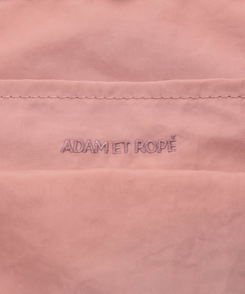 ADAM ET ROPE'（アダムエロペ）の「【サステナブル】ロゴプリントトートバッグ（トートバッグ・レディース・チャコールグレー/ベージュ/サックスブルー/ピンク・FREE）」の21枚目の写真