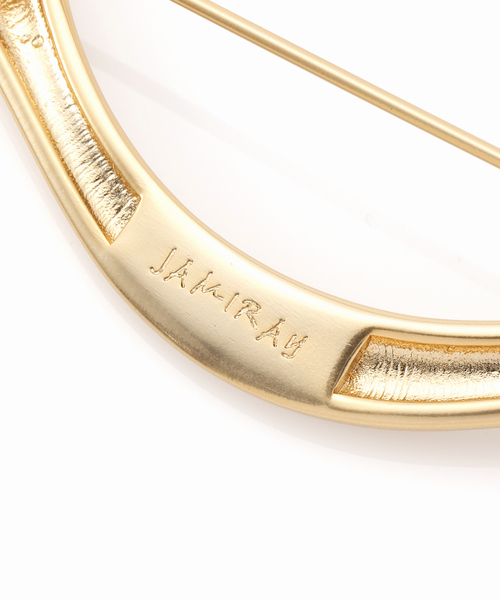 JAMIRAY/ジャミレイ】WINDING BROOCH：ブローチ