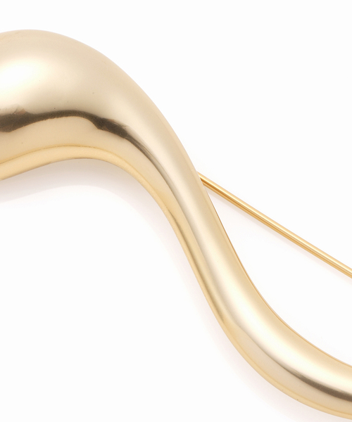 JAMIRAY/ジャミレイ】WINDING BROOCH：ブローチ