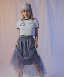 Anothera（アナザーエー）の「【ANOTHERA】リンガーチビTシャツ（Tシャツ/カットソー）」