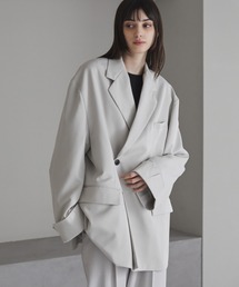 cussil（クシル）の「【cussil/クシル】ルーズシルエットダブルブレストテーラードジャケット【セットアップ対応】（テーラードジャケット）」