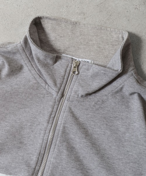 U.S. POLO ASSN.（ユーエスポロアッスン）の「【U.S. POLO ASSN.】 ビッグシルエット ロゴ刺繍 ハーフジップ ポロシャツ（ポロシャツ・メンズ・グレー/オフホワイト/ブラック/ネイビー・LARGE/MEDIUM/X-LARGE）」の13枚目の写真