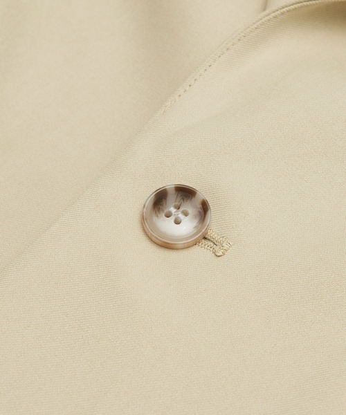 ROPE' PICNIC(ロペピクニック)の「ブライトシリーズ/クロップドジャケット/セットアップ対応(テーラードジャケット・レディース・ベージュ/ネイビー/サックスブルー・38)」の20枚目の写真