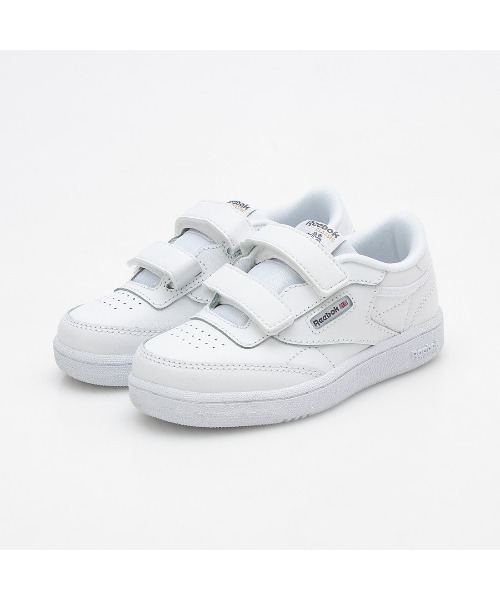 Reebok(リーボック)の「クラブシー 2V 2.0 / CLUB C 2V 2.0(スニーカー・キッズ・ホワイト・11cm/12.0cm/13.0cm/14.0cm/15.0cm/16.0cm)」の2枚目の写真