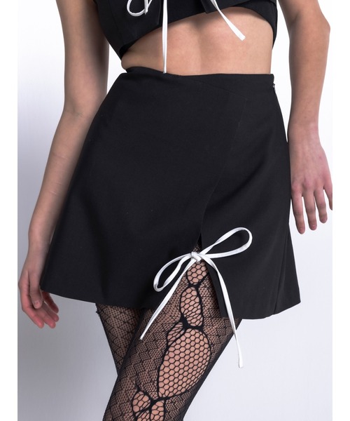 ワンピース duras Mini dress with ribbon セール】Mini dress with ribbon（ワンピース）｜DURAS