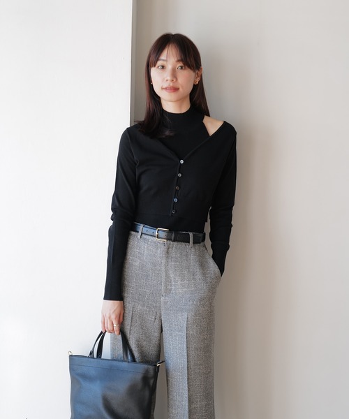カーディガン randeboo accent cardigan top RANDEBOO Accent cardigan topの通販 by mirai's closet｜ラクマ