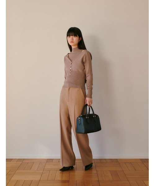RANDEBOO（ランデブー）の「Nuance cropped cardigan（カーディガン