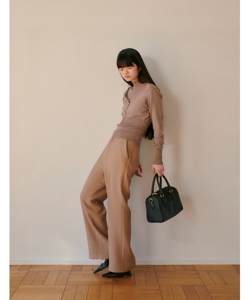 RANDEBOO（ランデブー）の「Nuance cropped cardigan（カーディガン