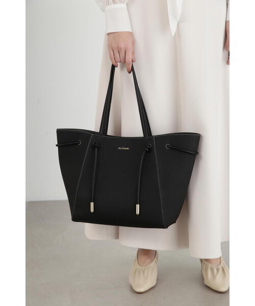 JILL STUART（ジルスチュアート）の「◆ナロウストリングトート（トートバッグ・レディース・ホワイト/ベージュ/ブラック・ﾌﾘ-）」の5枚目の写真