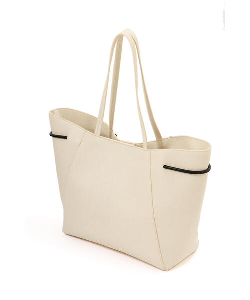 JILL STUART（ジルスチュアート）の「◆ナロウストリングトート（トートバッグ・レディース・ホワイト/ベージュ/ブラック・ﾌﾘ-）」の7枚目の写真