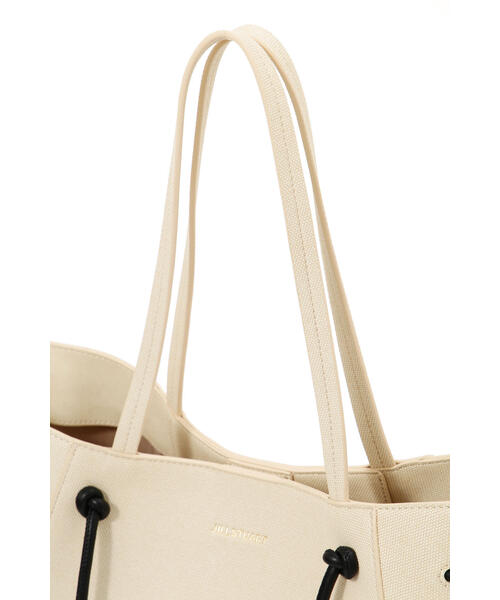 JILL STUART（ジルスチュアート）の「◆ナロウストリングトート（トートバッグ・レディース・ホワイト/ベージュ/ブラック・ﾌﾘ-）」の8枚目の写真
