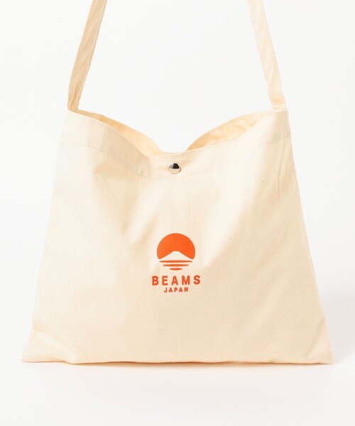 BEAMS JAPAN(ビームス ジャパン)の「ビームス ジャパン ロゴ サコッシュ(ショルダーバッグ・メンズ・オフホワイト/ネイビー/ホワイト系その他5・ONE SIZE)」の10枚目の写真