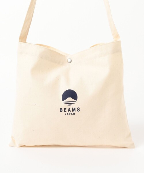 BEAMS JAPAN(ビームス ジャパン)の「ビームス ジャパン ロゴ サコッシュ(ショルダーバッグ・メンズ・オフホワイト/ネイビー/ホワイト系その他5・ONE SIZE)」の13枚目の写真