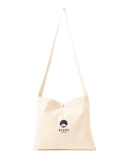 BEAMS JAPAN(ビームス ジャパン)の「ビームス ジャパン ロゴ サコッシュ(ショルダーバッグ・メンズ・オフホワイト/ネイビー/ホワイト系その他5・ONE SIZE)」の14枚目の写真