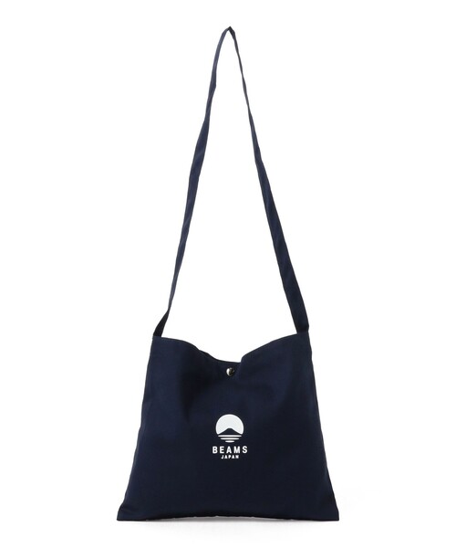 BEAMS JAPAN(ビームス ジャパン)の「ビームス ジャパン ロゴ サコッシュ(ショルダーバッグ・メンズ・オフホワイト/ネイビー/ホワイト系その他5・ONE SIZE)」の15枚目の写真