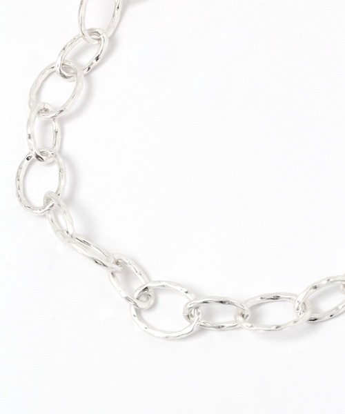 GLOBAL WORK Smile Seed Store（グローバルワーク スマイルシードストア）の「楕円チェーンネックレス1/108547（ネックレス・レディース・ゴールド/シルバー・FREE）」の3枚目の写真