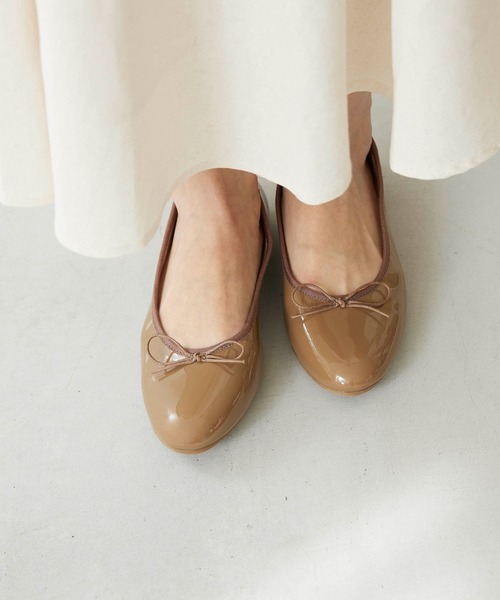 menue（メヌエ）の「レイン バレエシューズ（レインシューズ・レディース・ブラック系/ブラウン系/ブラック・23.0cm/22.5cm/22.0cm/21.5cm/26.0cm/25.5cm/25.0cm/24.5cm/24.0cm/23.5cm）」の19枚目の写真