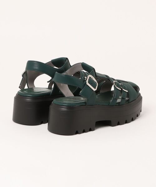 ORiental TRaffic(オリエンタルトラフィック)の「厚底グルカサンダル/41223(サンダル・レディース・グリーン/ブラック・L/M/S/LL)」の10枚目の写真