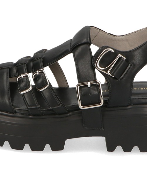 ORiental TRaffic(オリエンタルトラフィック)の「厚底グルカサンダル/41223(サンダル・レディース・グリーン/ブラック・L/M/S/LL)」の8枚目の写真