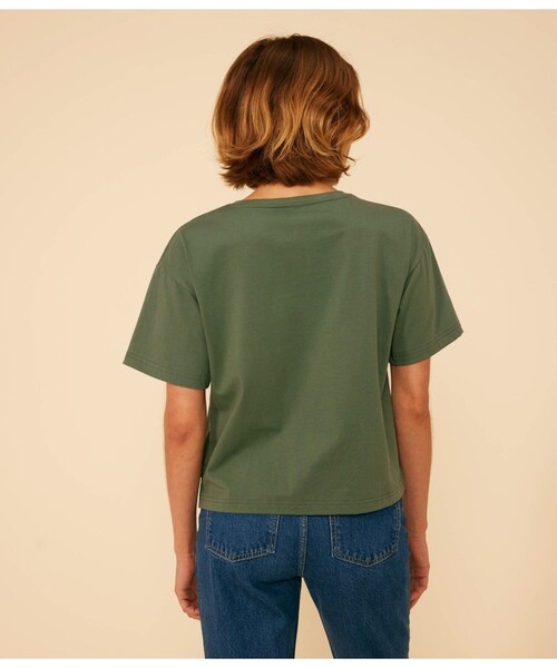 セール】ボクシー半袖Tシャツ（Tシャツ/カットソー）｜PETIT