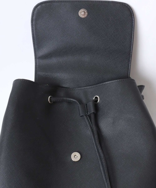 Salong hameu（サロン ハミュー）の「PSYCHO NATION（サイコネーション）うさ耳チェーン使いフェイクレザー リュックサック/バックパック/#サブカル系ファッション（バックパック/リュック・レディース・ブラック/サックスブルー・FREE）」の20枚目の写真