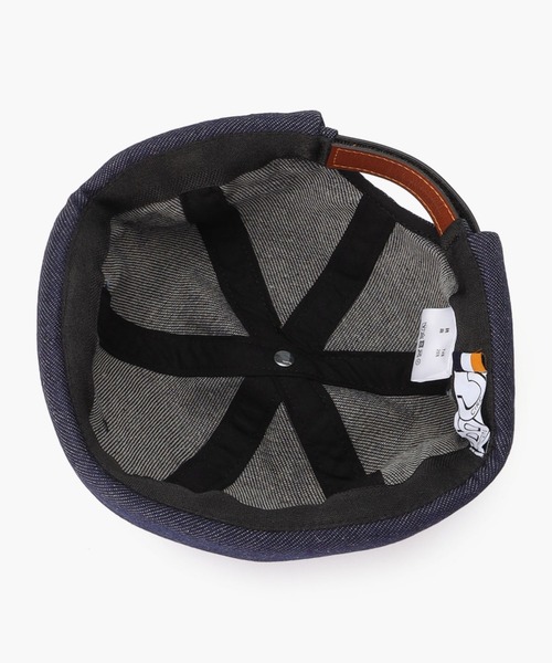 BETON CIRE(べトンシレ)の「MIKI/ミキ ヘンプデニム (UNISEX)(ニットキャップ/ビーニー・メンズ・ブルー・S/M/L/XL)」の7枚目の写真