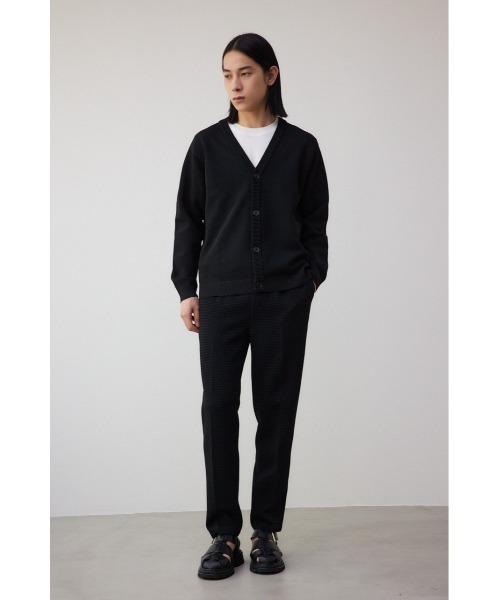 AZUL by moussy（アズールバイマウジー）の「レイヤードセットカーディガン（カーディガン/ボレロ・メンズ・ライトグレー/ブラック/ブルー/グリーン・FREE）」の7枚目の写真