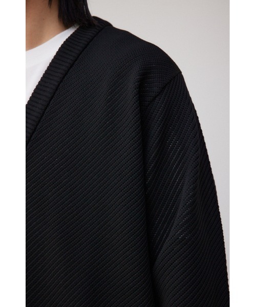 AZUL by moussy（アズールバイマウジー）の「レイヤードセットカーディガン（カーディガン/ボレロ・メンズ・ライトグレー/ブラック/ブルー/グリーン・FREE）」の12枚目の写真