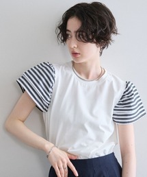 フリルスリーブTシャツ